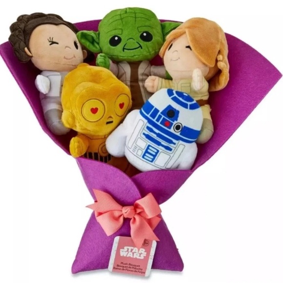 Star Wars Other - Star Wars Plush Toy Set bouquet - Green, Yellow, Blue
NEW